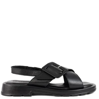 SERGIO MORETTI Basutės moterims, Juoda, Sandals
