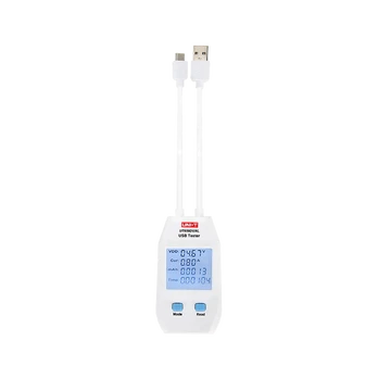 UNI-T UT658 Dual USB USB-C lizdų testeris