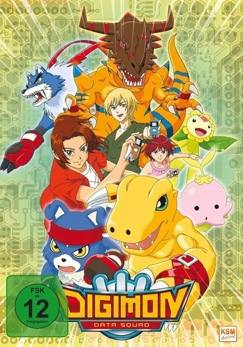 Vinilinė plokštelė Digimon Data Squad - visa kolekcija (epizodai 1-48) [9 Dvd]