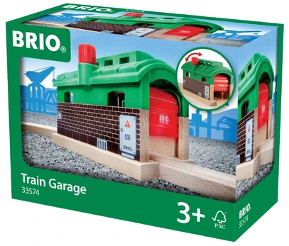 BRIO RAILWAY traukinio garažas, 33574000