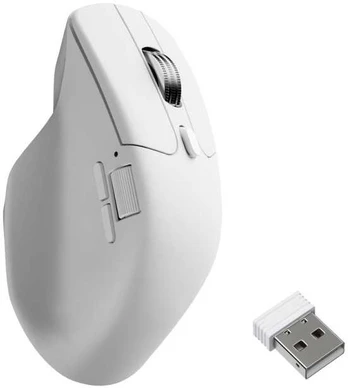 Keychron M6 8K Silent Belaidė pelė - Baltas