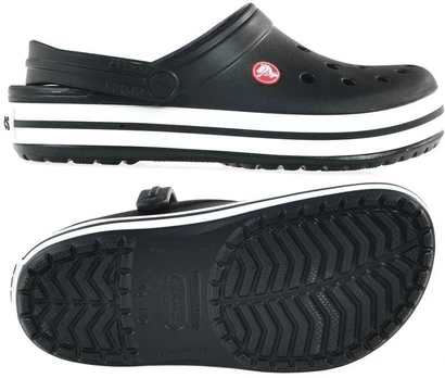 Crocs Crocband šlepetės, juodos 11016