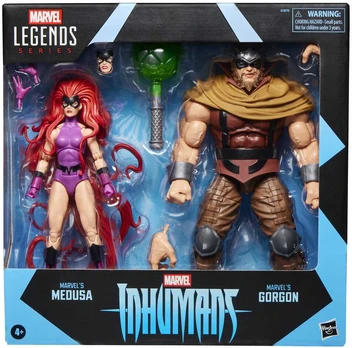 Hasbro Marvel Legends Series Inhumans Medusa & Gorgon pack 2 figures