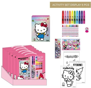 CERDÁ Hello Kitty colouring stationery set
