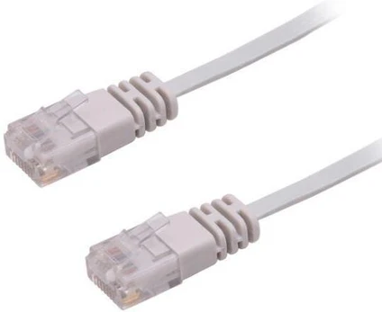 MicroConnect U/UTP CAT6 5M rutulinis plokščias