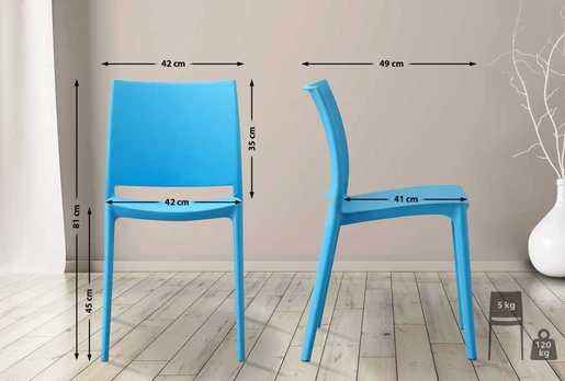 2 'Meton' kėdžių rinkinys