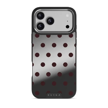 Aqua Mocha - iPhone 17 Pro Max Case, Elite Mirror Dark (MagSafe) / Silver