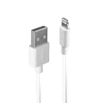 Kabelis USB Lindy USB-A - 3 m Balta (31328)