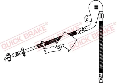 Stabdžių žarnelė QUICK BRAKE 58.803X