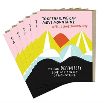 6-Pack Em & Friends Move Mountains Card
