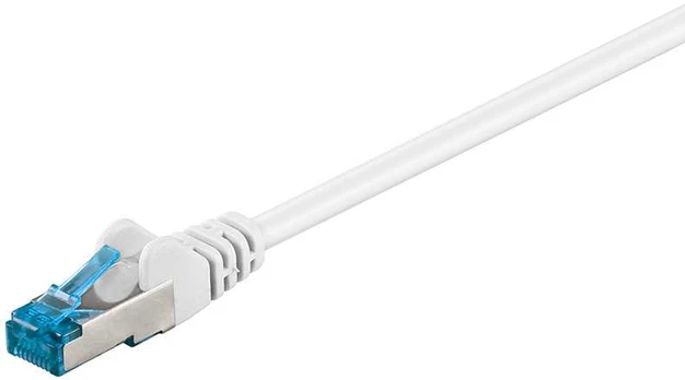 Goobay Kabelis LAN Patchcord CAT 6A S/FTP balta 50m