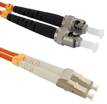 Laidas Qoltec Multimode LC/UPC to ST/UPC LC/UPC, ST/UPC, 3 m, oranžinė