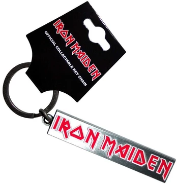 Rock Raktų Pakabukas Iron Maiden Logo