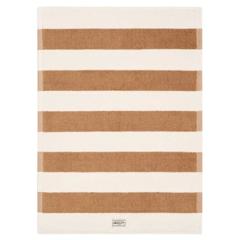 Vonios rankšluostis, Smėlio, Striped Towel 50 x 70