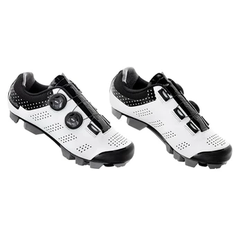 Batai FORCE MTB Points Lady // dydis: 37, Clip-In, MTB (balta/juoda)