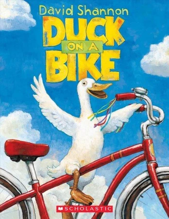 Duck on a Bike Reprint
