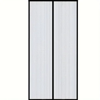 Tinklelis nuo uodų durims 100x210 cm, black edition