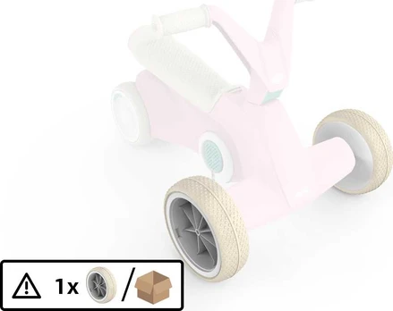 BERG GO² Rožinė - Front Wheel