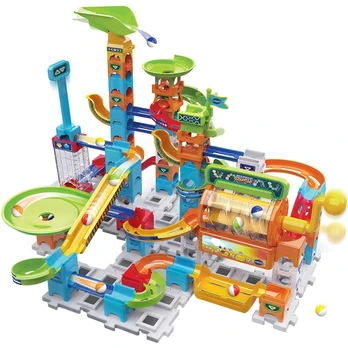 Konstruktorius su kamuoliukų trasa VTech Marble Rush Super Action, plastikas