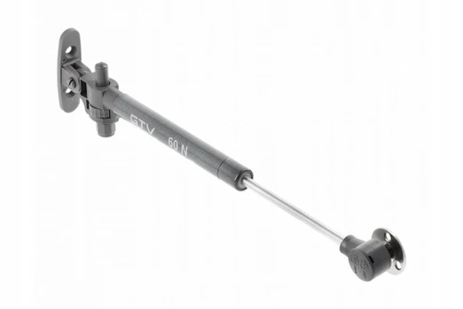 Gas stay lift 60n with soft closing pilkas anthracite