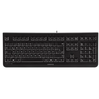 CHERRY KC 1000 klaviatūra USB Šveicariškas Juoda