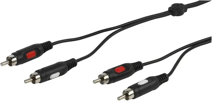 Vivanco cable 2xRCA - 2xRCA 2.5m