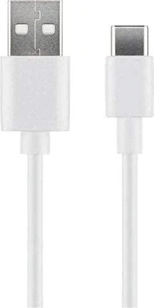 Kabelis USB MicroConnect USB-A – USB-C 3 m Balta (USB3.1CCHAR3W)