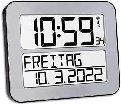 Verschiedene TFA Dostmann TFA 60.4512.54 sidabrinis TIMELINE MAX