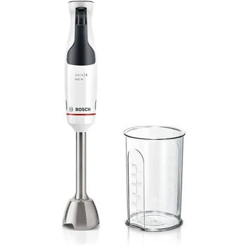 Bosch MSM4W210 ErgoMaster Hand Blender, 600 W, White