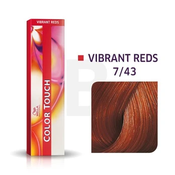 Wella Color Touch hair dye 60ml - 7/43