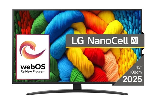 Televizorius LG 43NANO81A3A
