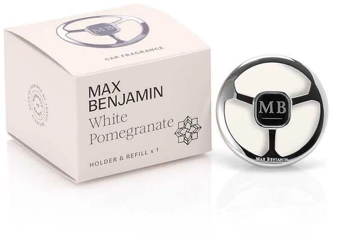 Max Benjamin Kvapas automobiliui Baltas POMEGRANATE