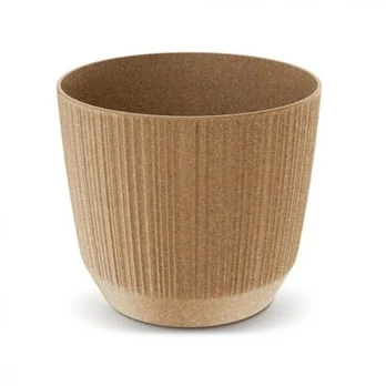 Vazonas Ryfo Eco wood, rudas, 126 mm