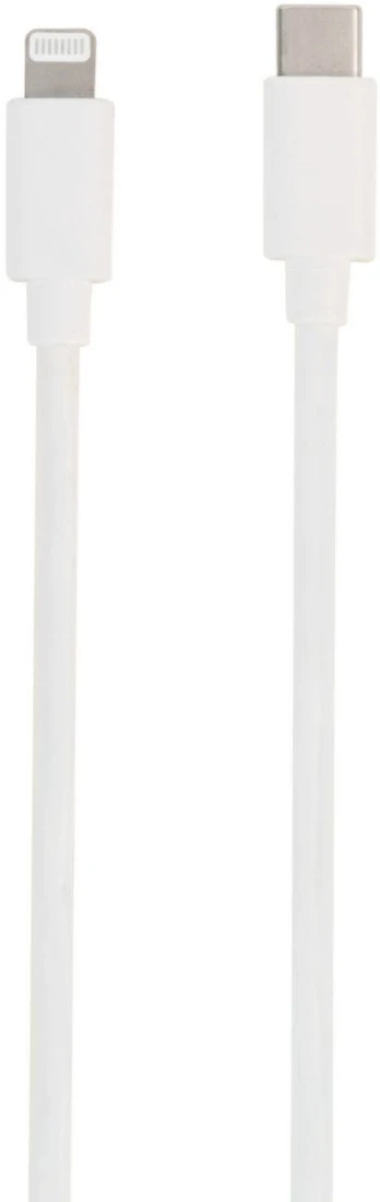 Kabelis Vivanco USB Type-C, Lightning, 0.15 m, balta
