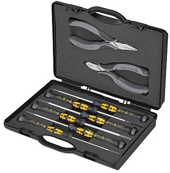 Įrankių komplektas (8vnt) (00 20 18 ESD, KNIPEX)