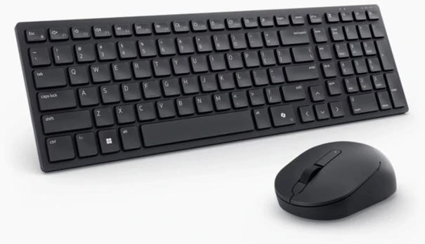 Dell Silent Keyboard and Mouse - KM555 - US International (QWERTY) | 580-BBVV