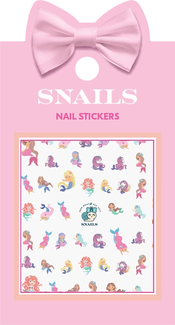 Snails nagų lipdukai, Undinėlės prisilietimas