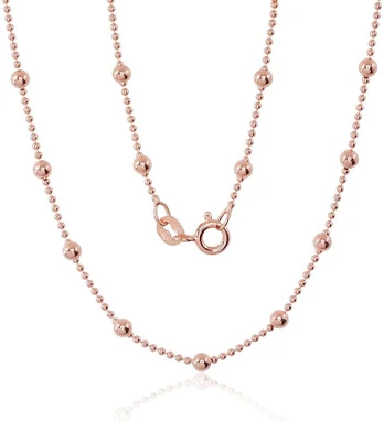 Sidabrinė grandinėlė Bead 1-3 mm - 3.9 g. - 40 - 1-3 mm.