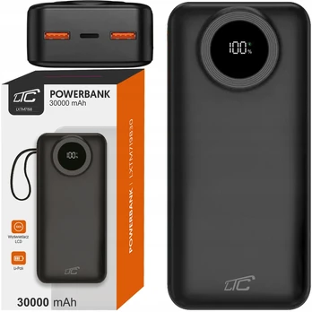 Išorinė baterija LTC, 30 000 mAh