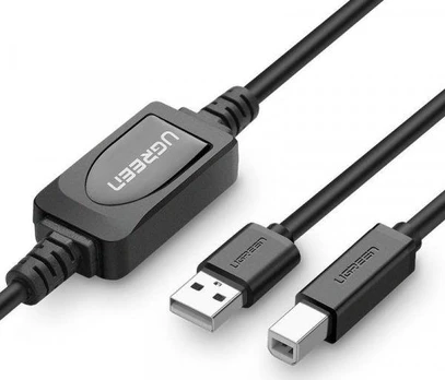 UGREEN US122 kabelis USB 2.0 AB 15m