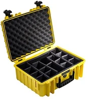 B&W Type 5000 Hard case Geltona kaina