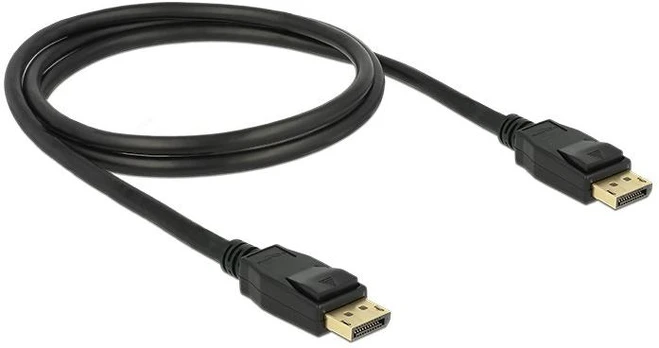 Kabelis Delock DisplayPort - 1m juodas (83805)