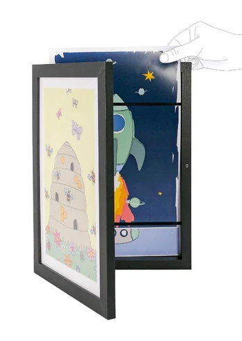 Vanilla Copenhagen - Gallery Frame - Black - 25,3 x 34 x 4 cm