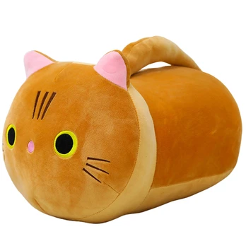 Pliušinis žaislas katė 22432, oranžinis, 18 cm