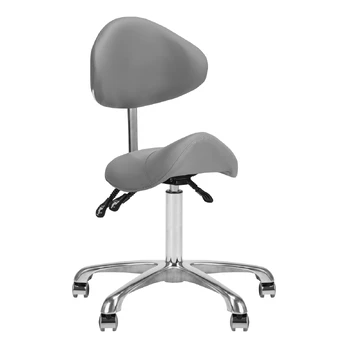 Meistro kėdutė COSMETIC BEAUTY STOOL GIOVANNI GRAY
