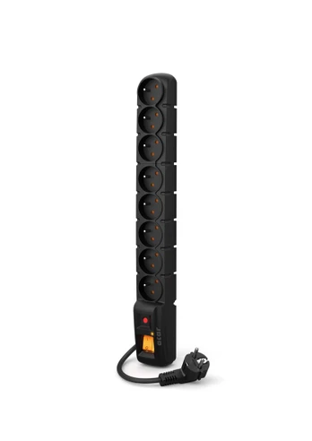 ACAR S8 Black 8 AC outlet(s) 230 V 3m