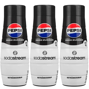 3x "SodaStream Pepsi Max" sirupas be cukraus 440 ml