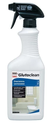 Sanitarinės įrangos valiklis GLUTOCLEAN, 750 ml kaina
