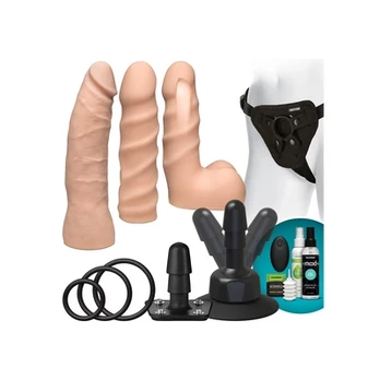 Doc Johnson Vac-U-Lock Dual Density Set Remote Control ULTRASKYN