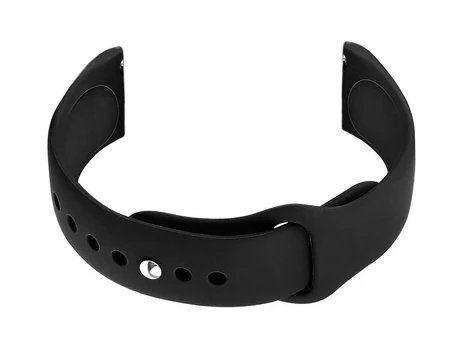 Pacific Guminė laikrodžio apyrankė U21 20mm - juoda